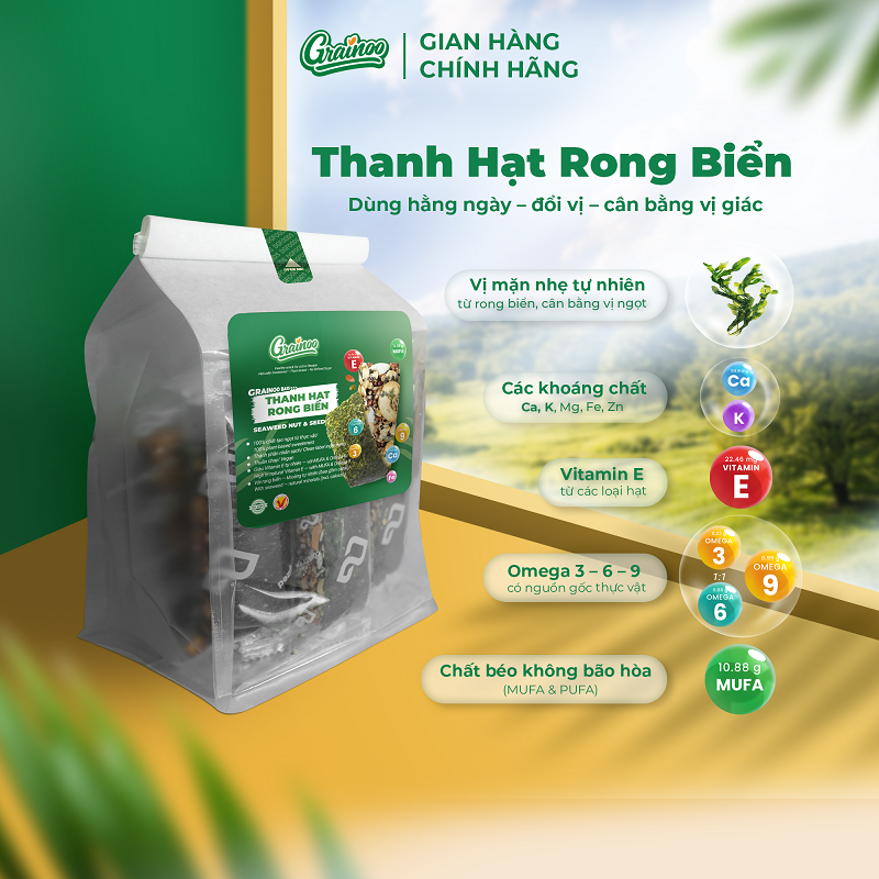 Thanh hạt rong biển